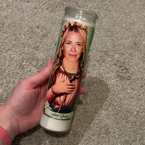 Saint Chelsea Handler White Scented Prayer Candle - Women Bath & Body